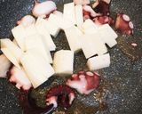 10分で後一品＊たこと長芋のバター醤油作り方1写真