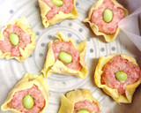 お弁当に☆薄焼き卵を皮に低糖質たまご焼売作り方7写真