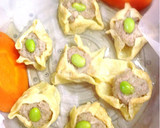 お弁当に☆薄焼き卵を皮に低糖質たまご焼売作り方8写真