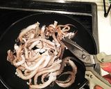 イカ下足だけで簡単おつまみ！イカ下足炒め作り方2写真