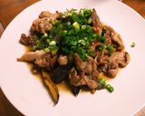 豚肉と茄子のこってり生姜焼き作り方5写真