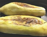焼き茄子のすり流し汁作り方2写真