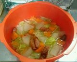 具だくさん野菜スープ【レンジ用圧力鍋】作り方5写真