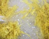 菊の花とゴボウと大根のサラダ☆作り方3写真