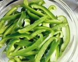 パプリカとシーチキンのめんポン漬け作り方1写真