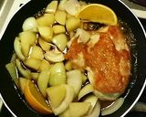 鶏むね肉のオレンジ煮作り方6写真