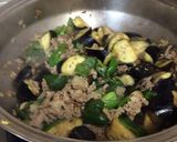 ナスの肉みそ作り方4写真