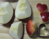 型抜き♡りんご作り方1写真