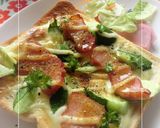 削ぎ切り胡瓜×ベーコン　カレートースト作り方4写真