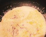 明太子とポルチーニ茸の濃厚クリームパスタ作り方7写真