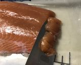 ノルウェーサーモン✿エッグボート作り方1写真