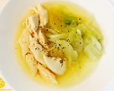 低脂質でしっとり！ささみと野菜のスープ煮作り方5写真