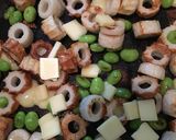 竹輪と枝豆のこんがりチーズ焼き作り方4写真
