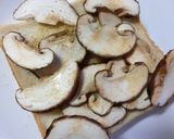 黒酢でさっぱり＊椎茸の和トースト作り方2写真