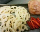 鶏肉と蓮根の炒め煮作り方2写真