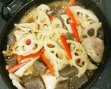 鶏肉と蓮根の炒め煮作り方5写真
