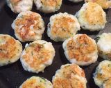 大葉とチーズ入りふわふわ海老団子♡作り方4写真