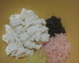 手づかみお焼き☆お豆腐挽き肉ハンバーグ作り方1写真