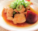 ご飯が進む♡さつま芋の照り照り肉巻き作り方7写真