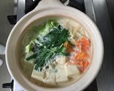 豆乳担々鍋作り方4写真