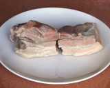 旨みと栄養丸ごと茹でこぼしなしの豚角煮作り方5写真