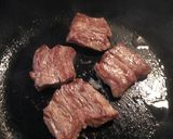 牛ステーキのサラダちらし寿司ガーリック+作り方5写真
