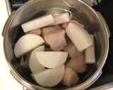 一度食べて、豚の角煮（卵と大根入り）作り方3写真