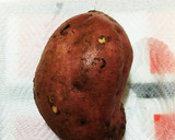 レンジで簡単 もっちもち♪さつま芋餅作り方1写真