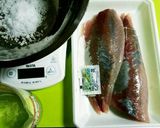 いなだカルパッチョ マヨネーズわさび風味作り方1写真