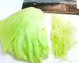 硬いキャベツでも美味しいキャベツの千切り作り方5写真