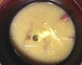焼き茄子のすり流し汁作り方5写真