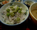 母のための❀おひとり様❀豆ごはん作り方10写真