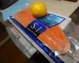 サーモンと蓮根のヨーグルトサラダ作り方1写真