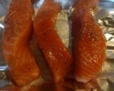 簡単♪ノルウェーサーモンのチーズ焼き作り方2写真