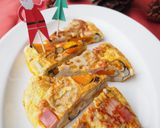クリスマススパニッシュオムレツ作り方7写真