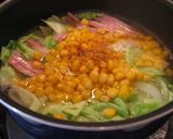 簡単シンプル　野菜たっぷりスープパスタ作り方2写真
