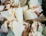 フライパンで☆豚肉、大根、卵の煮物作り方3写真