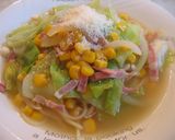 簡単シンプル　野菜たっぷりスープパスタ作り方3写真