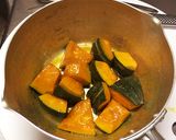 黄金比！ホックホクなかぼちゃの煮物作り方4写真