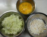 ふっくらジューシー◇和風ハンバーグ作り方1写真