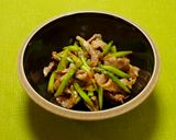 牛肉とアスパラのオイスター炒め作り方7写真
