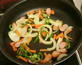 ナポリタン焼きそば作り方4写真