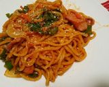 ナポリタン焼きそば作り方9写真