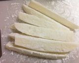 フライドロングポテト作り方2写真