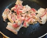 簡単★豚ねぎマヨポン炒め★丼作り方2写真