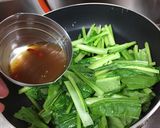 小松菜の青菜炒め作り方3写真