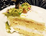 抹茶で簡単リース風クリスマスケーキ作り方9写真