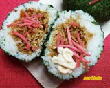 焼きそばオニギリちゃんの巻ヾ(・Θ・;)作り方9写真