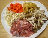 ひじきときのこの炊き込み御飯作り方1写真
