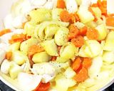 ルー不要！豆乳クリームパスタ？シチュー？作り方4写真